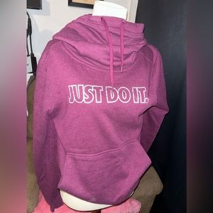 Nike long-neck hoodie sweatshirt